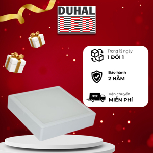 Đèn led panel gắn nổi vuông 18W DGB0183 Duhal