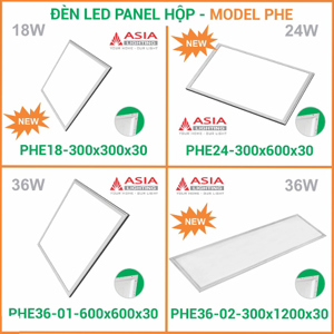 Đèn led panel tấm 48W 300×1200 Asia PNH48-02