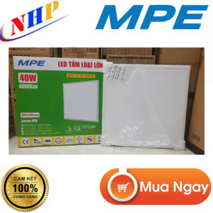 Đèn LED panel tấm 600x600mm – 40W, FPD-6060N