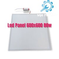 Đèn Led Panel Tấm Vuông 600 x 600 60W âm trần thạch cao sáng thẳng ở giữa tăng phô nhựa lắp nhà xưởng văn phòng