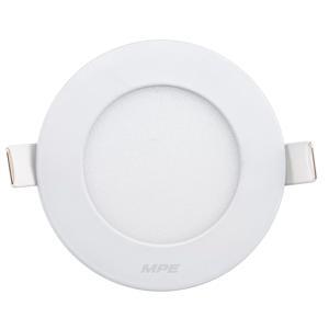 Đèn led panel tròn âm trung tính MPE RPL-6SV 6W
