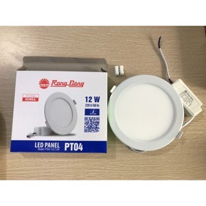Đèn led panel tròn Rạng Đông D PT04L 135 12W