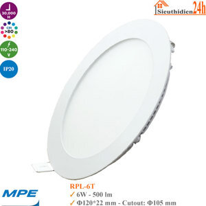 Đèn Led panel tròn RPL-6W