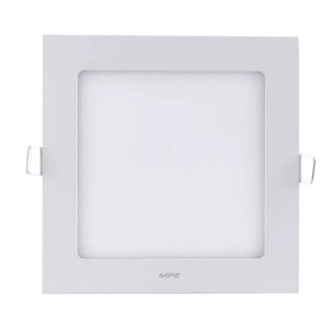 Đèn Led Panel vuông âm Dimmable 12W MPE SPL-12V/ DIM ánh sáng vàng
