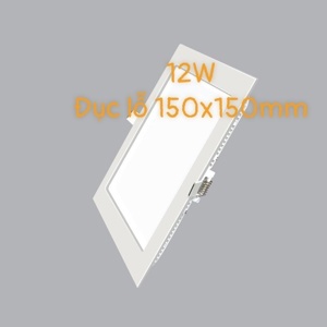 Đèn Led Panel vuông âm Dimmable 12W MPE SPL-12V/ DIM ánh sáng vàng
