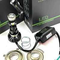 Đèn led pha bi cầu M8C chân đa năng chân Đa Năng H4 M5 Lắp Dream, Wave Nhỏ, Fu I, SH Mode .... Mã R02