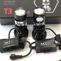 Đèn Led Pha Bi Cầu Mini T3 70W Chân h4 Phiên Bản 2024 Bảo Hành Chính Hãng 1 Đổi 1