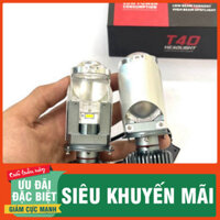 Đèn Led Pha Bi Cầu Mini T40 75W Chân H4 xe ô tô xe máy - bản 2024 Bảo hành chính Hãng 1 Năm
