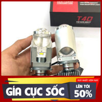 Đèn Led Pha Bi Cầu Mini T40 75W Chân H4 xe con xe gắn máy - bản 2024 Bảo hành chánh Hãng 1 Năm