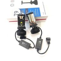 Đèn Led Pha Bi Cầu Mini T9 Y9 40W Bản Cao Cấp 2023 Chân H4 Gắn Như Zin Cho Xe Máy, Ô tô....