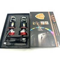 Đèn Led Pha Bi Cầu Mini V80 chân H4 Công Suất 55w lắp đặt cho Ô tô và Xe Máy Bảo Hành 12 Tháng
