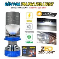 Đèn LED Pha Bi Cầu T90 PRO MAX ZED LIGHT - 90W Chân Bóng H4 9 15V DC Bảo Hành 12 Tháng Ô Tô, Xe Máy
