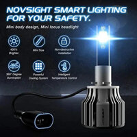 Đèn LED Pha Cos Cho Ô Tô XE HƠI Novsight N39 Sương Mù Ánh Sáng Trắng 6000K 10000LM 72W