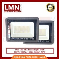 Đèn Led Pha Flood Light 300W, 200W, 150W, 100W, 50W Siêu Sáng, Siêu Mỏng, Chống Nước IP68 - BH 12 Tháng