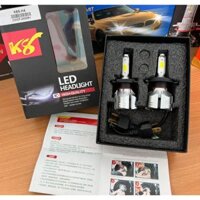 ĐÈN LED PHA K8 DÀNH CHO XE MÁY VÀ XE Ô TÔ - CHÂN ĐÈN H4