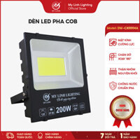 Đèn LED pha Mỹ Linh, dùng chiếu sáng ngoài trời hoạt động bằng điện 220V