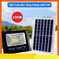 Đèn Led Pha Năng Lượng Mặt Trời 100w [Den Led Pha Nang Luong Mat Troi 100w]