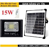 Đèn led pha năng lượng mặt trời 15W