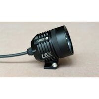 Đèn Led Pha Trợ Sáng Cho Moto Xe Máy L6X tặng lens