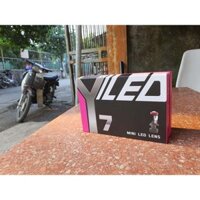 ĐÈN LED PHA Y7S 3 CHẾ ĐỘ MÀU 60W NẮP OTO XE MÁY CHÂN H4