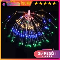 Đèn led pháo bông tô điểm ngày tết 5 chùm 220v, 8 cảm giác nháy ,pháo bông nhiều màu,vàng