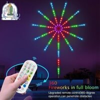 Đèn LED pháo hoa thông minh Bluetooth ngoài trời, Đèn LED lấp lánh, Đèn LED bắn pháo hoa ngoài trời cao, Đồng bộ Mic với hiệu ứng phóng pháo hoa Điều khiển từ xa & ứng dụng TCH5
