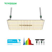 Đèn LED phát triển VIVOSUN VS2000 với Samsung LM301 Điốt & Trình điều khiển thương hiệu Đèn có thể điều chỉnh độ sáng như mặt trời Full Spectrum để trồng cây Vegg & Bloom cho 4x2 / 3x3