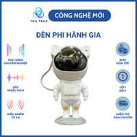 Đèn LED phi hành gia chiếu bầu trời sao điều chỉnh từ xa nhiều chế độ trang trí decor phòng ngủ, bàn làm việc