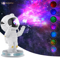 Đèn led phi hành gia đứng chiếu sao tinh vân cầu