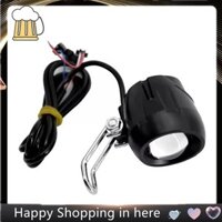 Đèn LED phía trước có chuông còi, Đèn pha cho xe tay ga điện, xe đạp điện, phụ tùng xe tay ga, 10in, cho