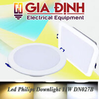 Đèn Led Philips Downlight 11W DN027B