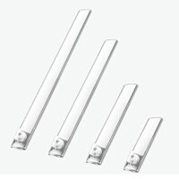 Đèn Led Pin Sạc Cao Cấp Lắp Cho Tủ Bếp Thân Nhôm Tích Hợp Cảm Biến Chuyển Động HM-AL