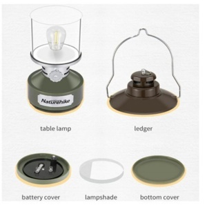 Đèn Led pin sạc phong cách Retro NatureHike NH20ZM012