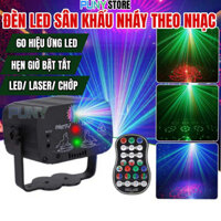 Đèn led PUCEN sân khấu cảm ứng âm thanh nhiều hiệu ứng - Đèn laser trang trí sự kiện hội họp bữa tiệc PUNY
