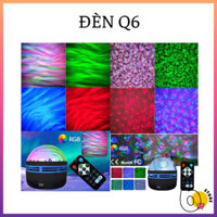 Đèn Led Q6 Chiếu Sóng Nước Bầu Trời Cực Quang-SIX STORE
