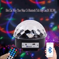 Đèn LED quả cầu xoay pha lê 7 màu Đèn Led Trang Trí Sân Khấu Cầu Xoay Cảm Biến Nhạc + Remote + Bluetooth