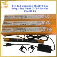 Đèn Led Quanlong T8LED 60cm 2 Dãy Bóng - 3 Chế Độ Màu Tùy Chỉnh Cho Hồ Cá