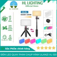 Đèn LED Quay Phim Chụp Hình Ulanzi VL-120 (Combo 2 Đèn VIJIM VL120+ Tripod MT08) HL Lighitng