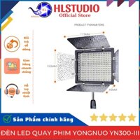 Đèn LED quay phim Yongnuo YN300-III HL Studio nhiệt độ màu linh hoạt từ 3200K đến 5500k