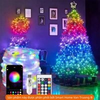 Đèn LED RGB cảm ứng âm thanh dùng nguồn USB nhấp nháy theo nhạc APP bluethoot