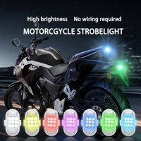 Đèn led rgb Cảnh Báo Chống Va Chạm 7 Màu Tùy Chọn Dùng Cho Xe Hơi / Xe Máy / Xe Đạp