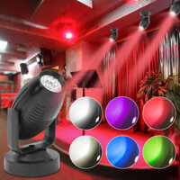 Đèn LED RGB Nhấp Nháy Máy Chiếu Spotlight Thanh DJ Disco Đảng Ánh Sáng Hiệu Ứng Sân Khấu Đèn Khí Quyển Điểm Chùm Đèn