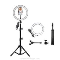 Đèn Led Ring CN-R640 26cm tặng kèm chân cao 2m - Đèn led hỗ trợ livestream kiêm trang điểm - Đèn livestream cao cấp 26cm