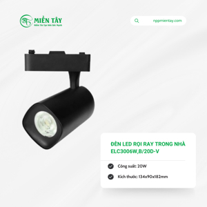 Đèn LED rọi ray trong nhà Roman ELC3006W,B/20D