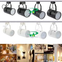 ĐÈN LED RỌI THANH RAY, LED CHIẾU ĐIỂM 12W NÊN MUA LOẠI TỐT, GIÁ RẺ, CHẤT LƯỢNG DÙNG CHIẾU SHOP, TIÊU ĐIỂM. - 12W Vỏ Đen