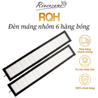 Đèn Led RQH 6 hàng bóng WRGB, đèn máng nhôm B45~B120 dành cho bể thủy sinh