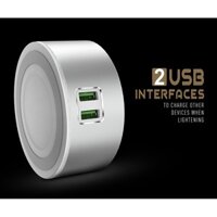 Đèn LED + Sạc 2 Cổng USB LDNIO A2208