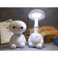 Đèn led sạc để bàn hình robot ,đèn học  để bàn