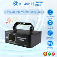 Đèn led sân khấu đánh tia laser show system chiếu hình 3D dành cho sân khấu phòng hát karaoke quán bar Đồ Decor Chất