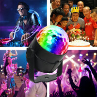 Đèn Led Sân Khấu Disco Xoay DJ Bóng Nhấp Nháy Điều Khiển Từ Xa Âm Thanh Magic Dance Xe RGB Quà Tặng Giáng Sinh Câu Lạc Bộ Tiệc Hiệu Suất Ánh Sáng